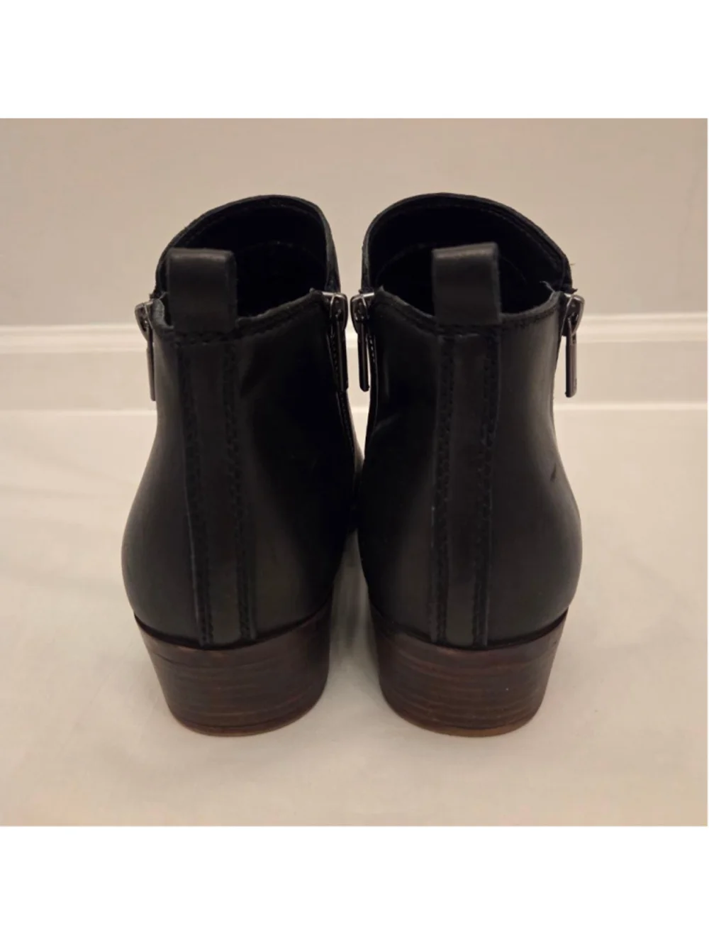ucky Brand Black Ankle Boots Size 8.5